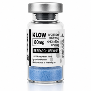 KLOW Blend – BPC-157, TB-500, GHK-Cu & KPV | Pens & Vials | GENOPEPT