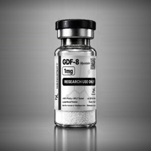 GDF-8 Myostatin 1mg recombinant research protein vial, lyophilised powder, black cap – GenoPept UK