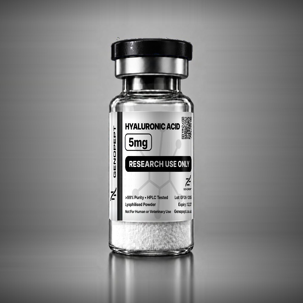 Hyaluronic Acid 5mg 5mg research vial – GenoPept