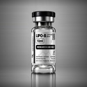 Lipo-B 10ml lipotropic and vitamin B12 research solution vial, sealed multi-dose, black cap – GenoPept UK