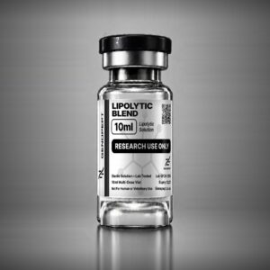 Lipolytic Blend 10ml riboflavin lipolytic research solution vial, yellow liquid, sealed multi-dose – GenoPept UK