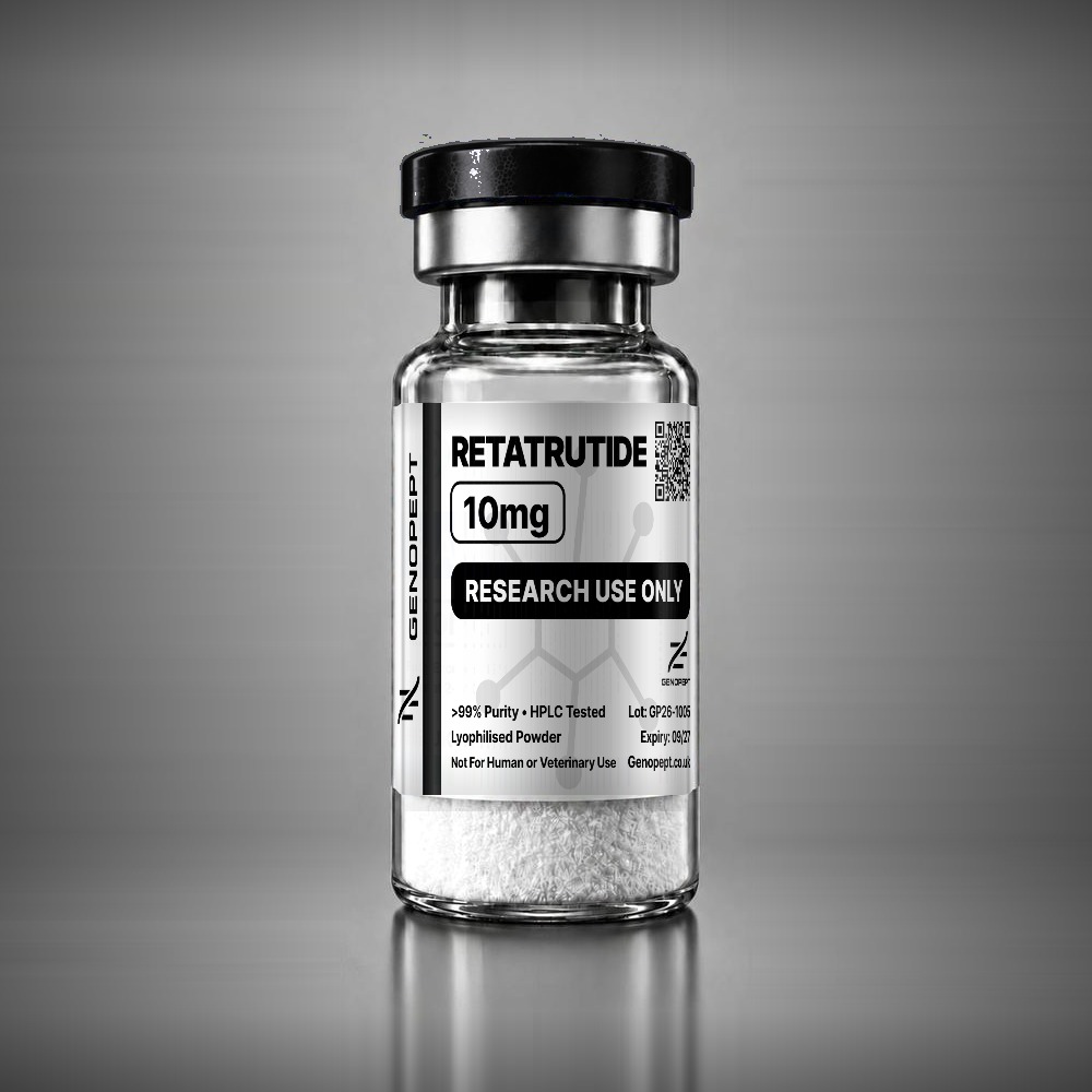 Retatrutide 10mg research vial – GenoPept