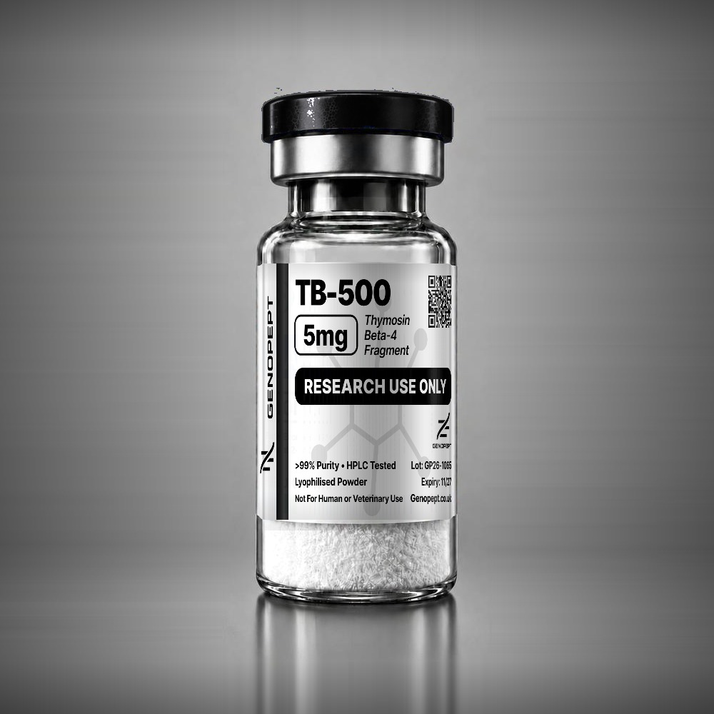 TB-500 (Thymosin Beta-4 Fragment) 5mg research vial – GenoPept